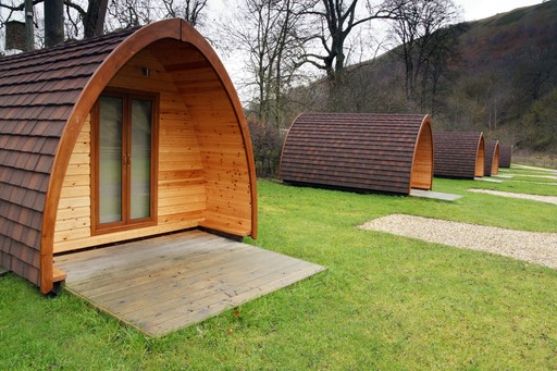 Internet connectivity for glamping pods