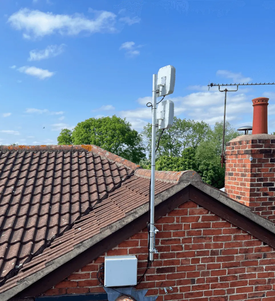 SD-WAN aerial connectivity infrastructure